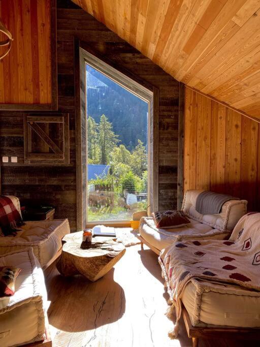 Mon Roc - Maison De Montagne Atypique Avec Vue La Grave Eksteriør billede