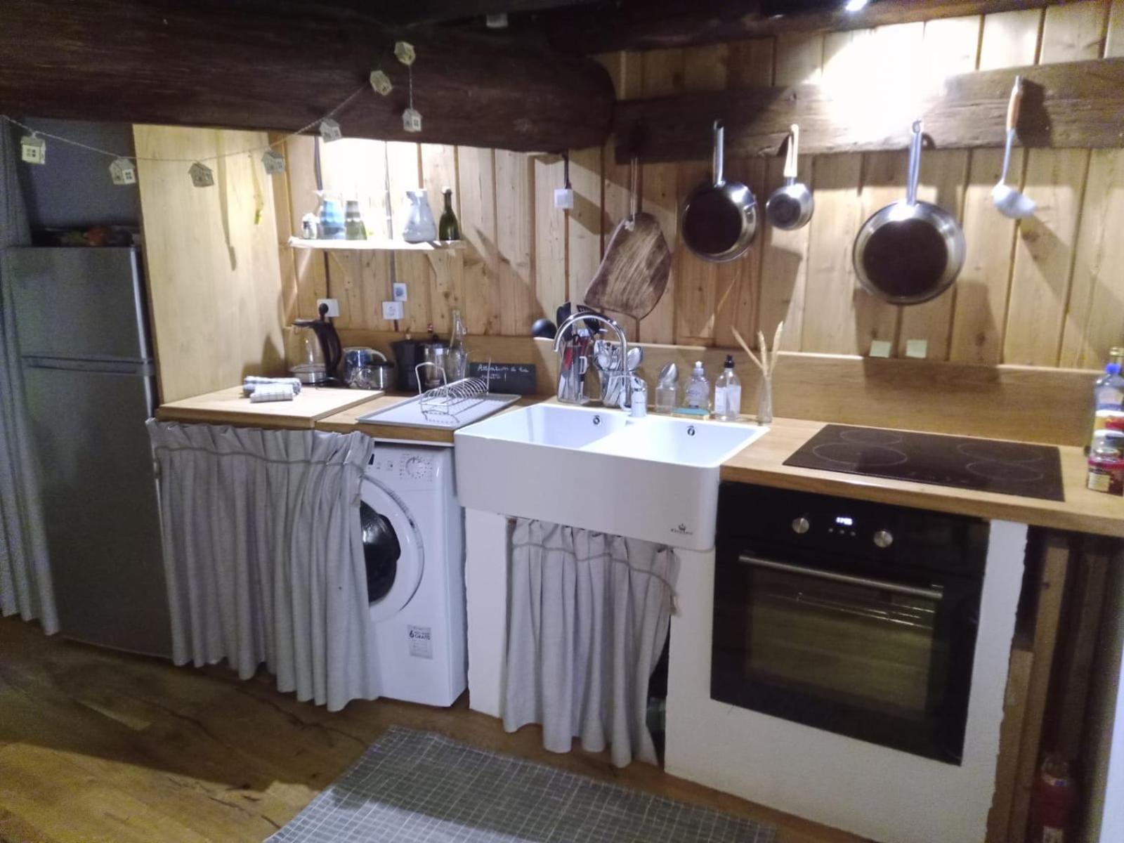 Mon Roc - Maison De Montagne Atypique Avec Vue La Grave Eksteriør billede